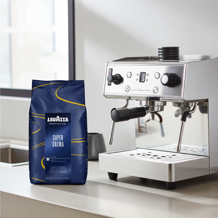 Lavazza Super Crema – Fokus auf die gleichmässige Bohnenstruktur für verstopfungsfreie Mühlen