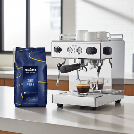 Lavazza Super Crema Kaffeebohnen – Samtiges Mundgefühl mit feiner Süsse für den Schweizer Markt