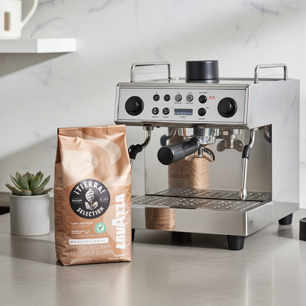 Nachhaltiger Espresso-Genuss: Lavazza Tierra Selection Kaffeebohnen aus nachhaltigem Anbau