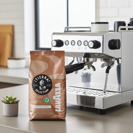 Lavazza ¡TIERRA! Selection 1000g – Ideal für Kaffeevollautomaten und Siebträger in Schweizer Büros