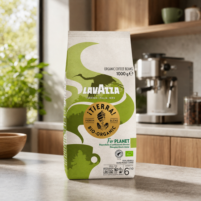 Lavazza ¡Tierra! Bio-Organic Kaffeebohnen aus kontrolliert biologischem Anbau