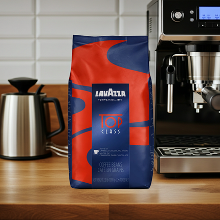Lavazza Top Class ganze Bohnen 1kg – Ein Allrounder für Espresso, Schümli und Milchgetränke