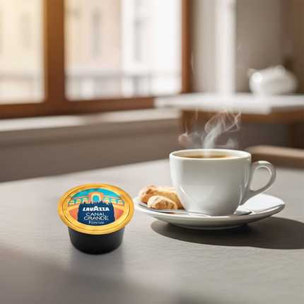 Original Lavazza BLUE Canal Grande – Professionelle Kapselqualität für konstanten Genuss im Alltag.