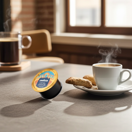 Lavazza Canal Grande Espresso – Samtige Arabica-Robusta-Mischung mit langanhaltender, süsslicher Note.