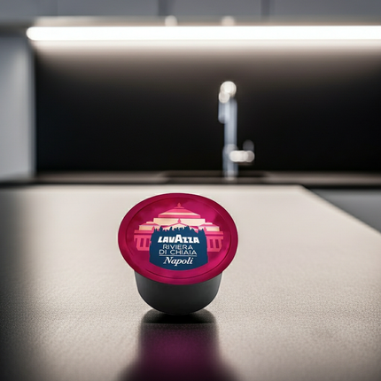 Kaffeegeniesser Sortiment: Lavazza Riviera di Chiaia – Traditionelle italienische Röstkunst im BLUE Kapselformat.