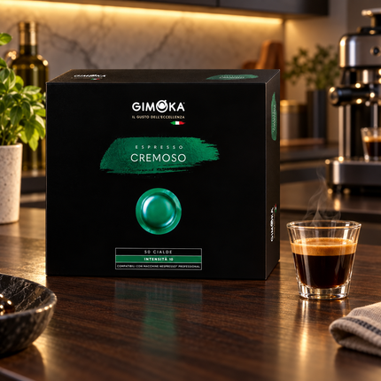ESPRESSO CREMOSO Pads für Nespresso Professional mit dichter Crema und kräftigem Geschmack