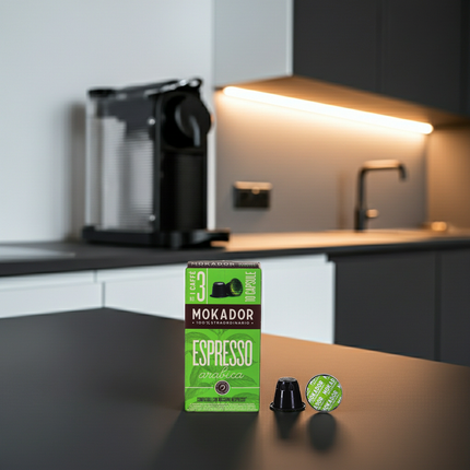100er Vorratspack Mokador 100% Arabica – Hochwertige Nespresso-Alternative im Schweizer Onlineshop.