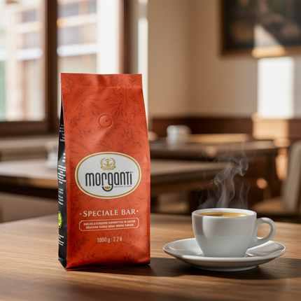 Morganti Speciale Bar – italienischer Espresso-Genuss für Gastronomie, Büros und Fachhandel Schweiz.