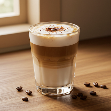 Latte Macchiato Zubereitung kaffeegeniesser.ch 
