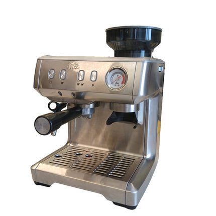 Solis Typ 1018 Grind & Infuse Compact gebraucht – Espressomaschine mit Mahlwerk und 3 Monaten Garantie