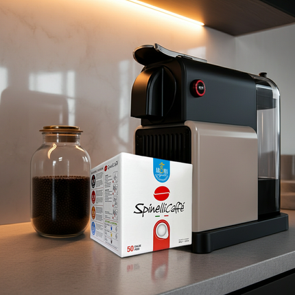 Spinelli Caffè DECA Pads – vollmundiges Aroma und stabile Crema ohne Koffein für den Genuss am Abend