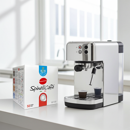 Spinelli DECAFFEINATO E.S.E. Pads – schonend entkoffeinierter Espresso mit italienischem Röstprofil