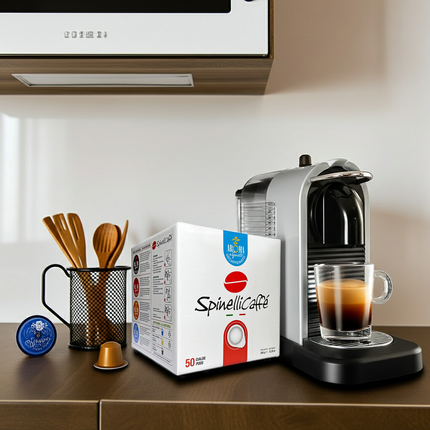 Spinelli Aroma e Gusto DECAFFEINATO – einzeln aromaverpackte Pads für maximale Frische und Schutz