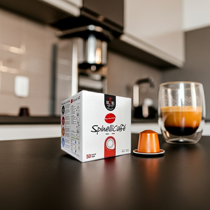 Spinelli INTENSO Kaffeepad als ideale Basis für Cappuccino und Latte Macchiato durch starke Espresso-Note