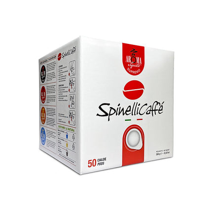 Spinelli SUPREMO E.S.E. Pads – Gourmet-Kaffee für Pad-Maschinen: Wenig Bitterstoffe, maximale Aromadichte