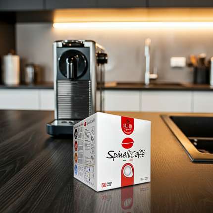 Edle Espressomischung Spinelli SUPREMO – E.S.E. Pads mit feiner Säure und komplexen floralen Noten