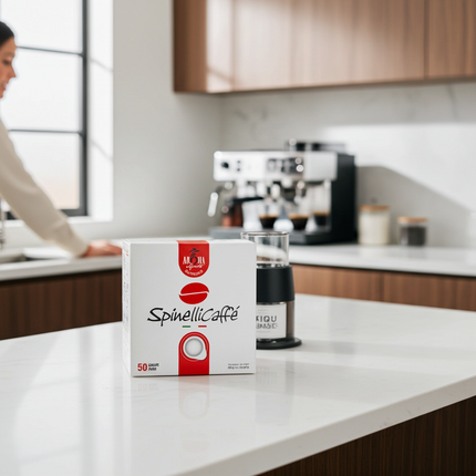 Spinelli SUPREMO E.S.E. Pads – die elegante Wahl für den puristischen Espresso-Genuss in der Schweiz