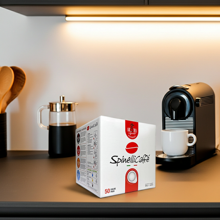 Goldene Crema mit Spinelli SUPREMO Pads – erstklassiger italienischer Espresso für höchste Barista-Ansprüche