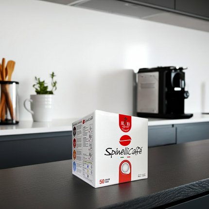 Italienische Röstkunst Spinelli SUPREMO – Kaffeepads mit harmonischem Körper und langanhaltendem Nachgeschmack