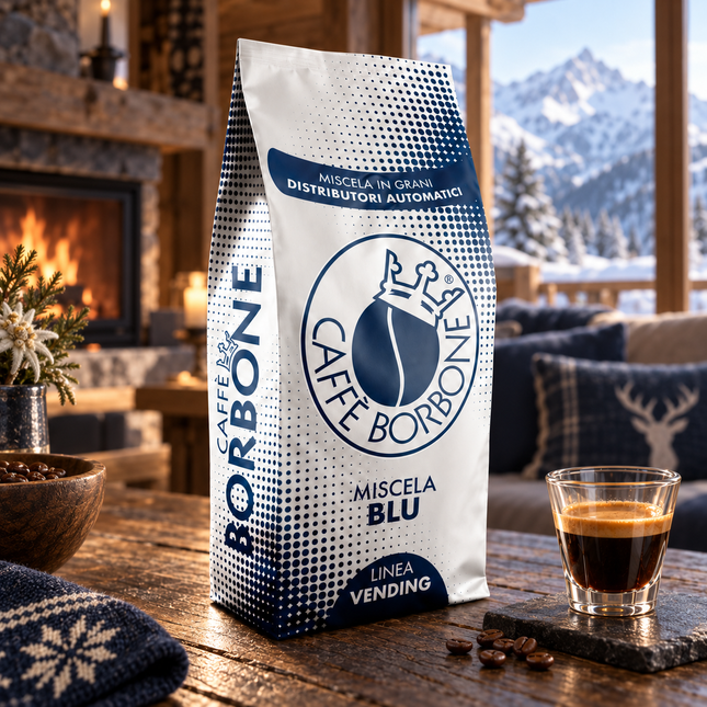 Borbone Blu Vending 30/70 Bohnen für Kaffeevollautomaten, Vendingautomaten und Siebträger