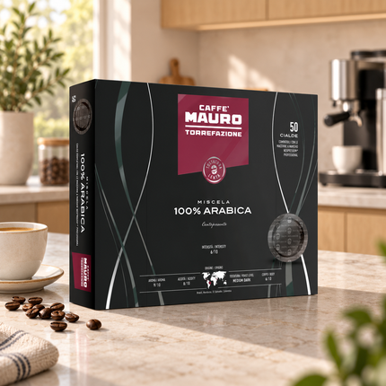 Caffè Mauro Centopercento Professional© Kaffeekapseln in der originalen 50er-Packung