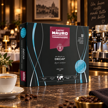 Caffè Mauro Decaf 25/75 Nespresso Professional© Kaffeekapseln in der originalen 50er-Packung