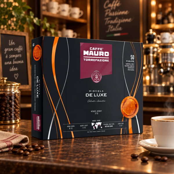 Caffè Mauro De Luxe 70/30 Nespresso© Professional Kapseln in der 50er-Packung