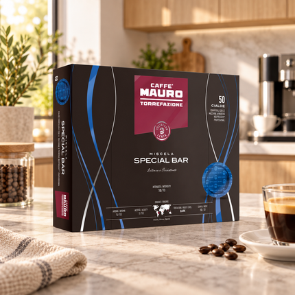 Caffè Mauro Special Bar Kapseln für vollmundigen Espresso mit dichter, goldbrauner Crema