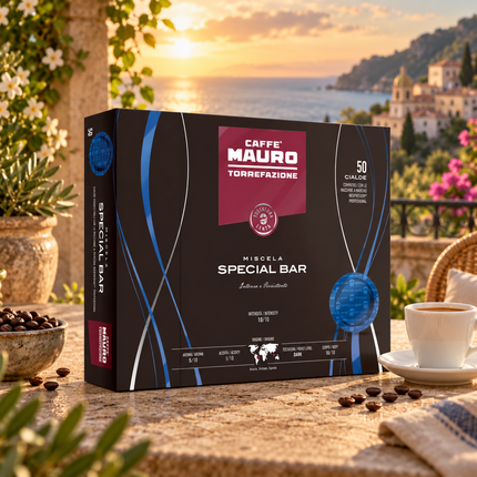 Caffè Mauro Special Bar 50 Kapseln für die professionelle Kaffeezubereitung im Büro