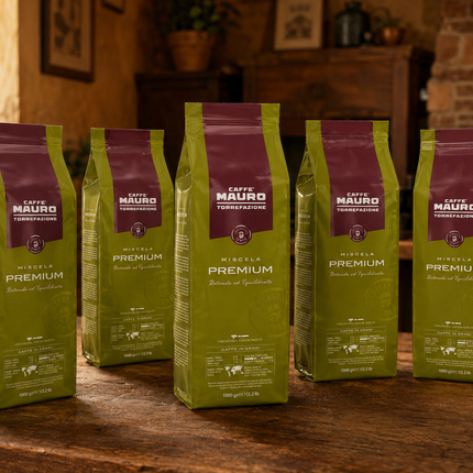 Caffè Mauro Premium 5kg Kaffeebohnen kaufen – Exklusive Bar-Qualität bei kaffeegeniesser.ch (Schweiz)