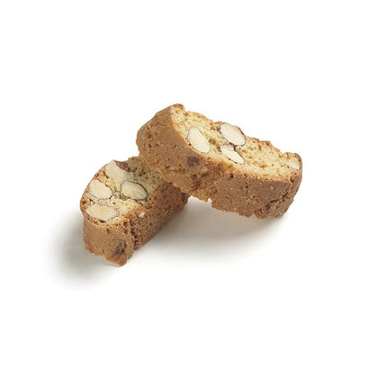 Bristot Cantuccini Mandorla 200 g italienische Mandel-Biscotti neben einer Tasse Espresso