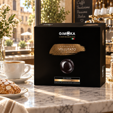 ESPRESSO VELLUTATO Pads mit feiner Crema für Nespresso Professional Maschinen