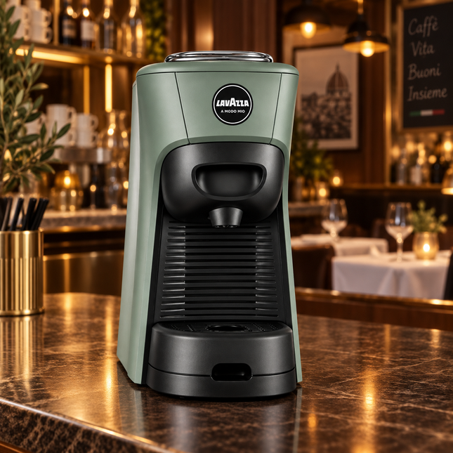 Lavazza LM 840 Tiny Green kompakte Kapselmaschine für Lavazza A Modo Mio Kapseln