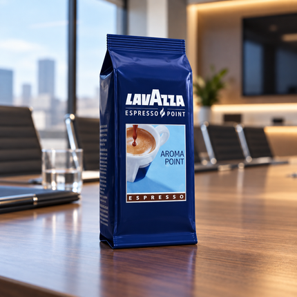 Espresso Point Kapseln Lavazza Aroma Point mit Espresso und goldbrauner Crema