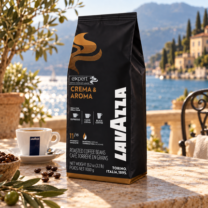 Lavazza Crema & Aroma 40/60 Kaffeebohnen in der originalen 1-kg-Verpackung