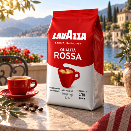 Lavazza Qualità Rossa 40/60 1 kg Kaffeebohnen mit kräftigem und vollmundigem Geschmack