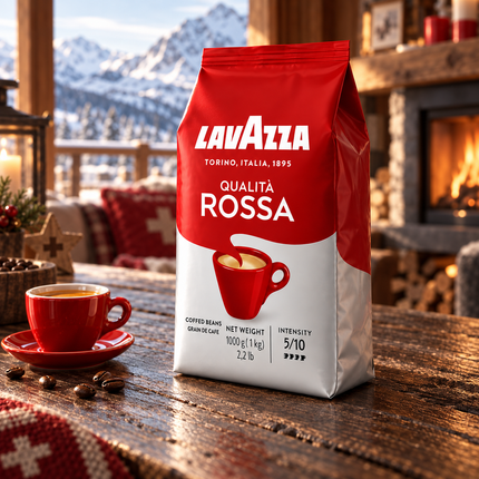 Lavazza Qualità Rossa 40/60 Bohnen für Kaffeevollautomaten, Siebträger und Caffè Crema
