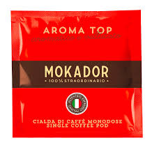 Mokador Aroma Top 200 Stück: Einzeln verpackte 70-30 Kaffeepads für langanhaltenden Geschmack und Frische.